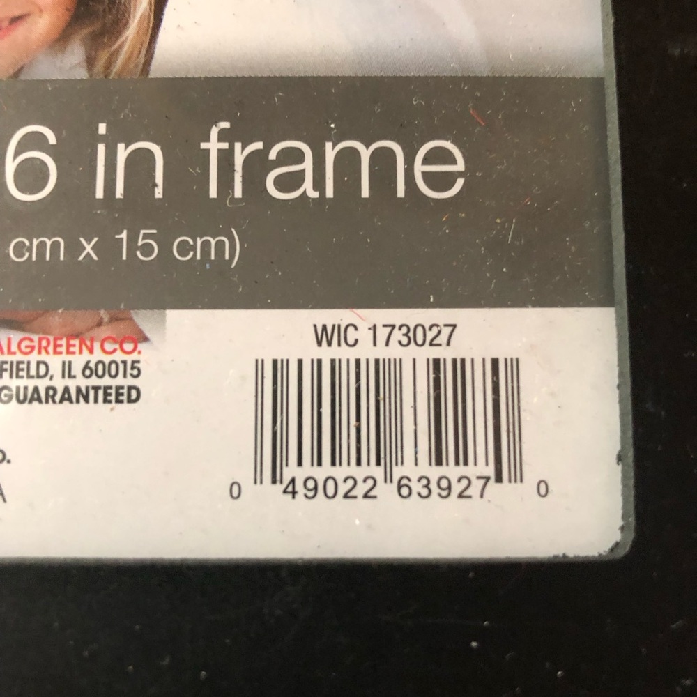 Home Elements picture frame memories black wood rectangle friendship desk hang - Picture 5 of 7